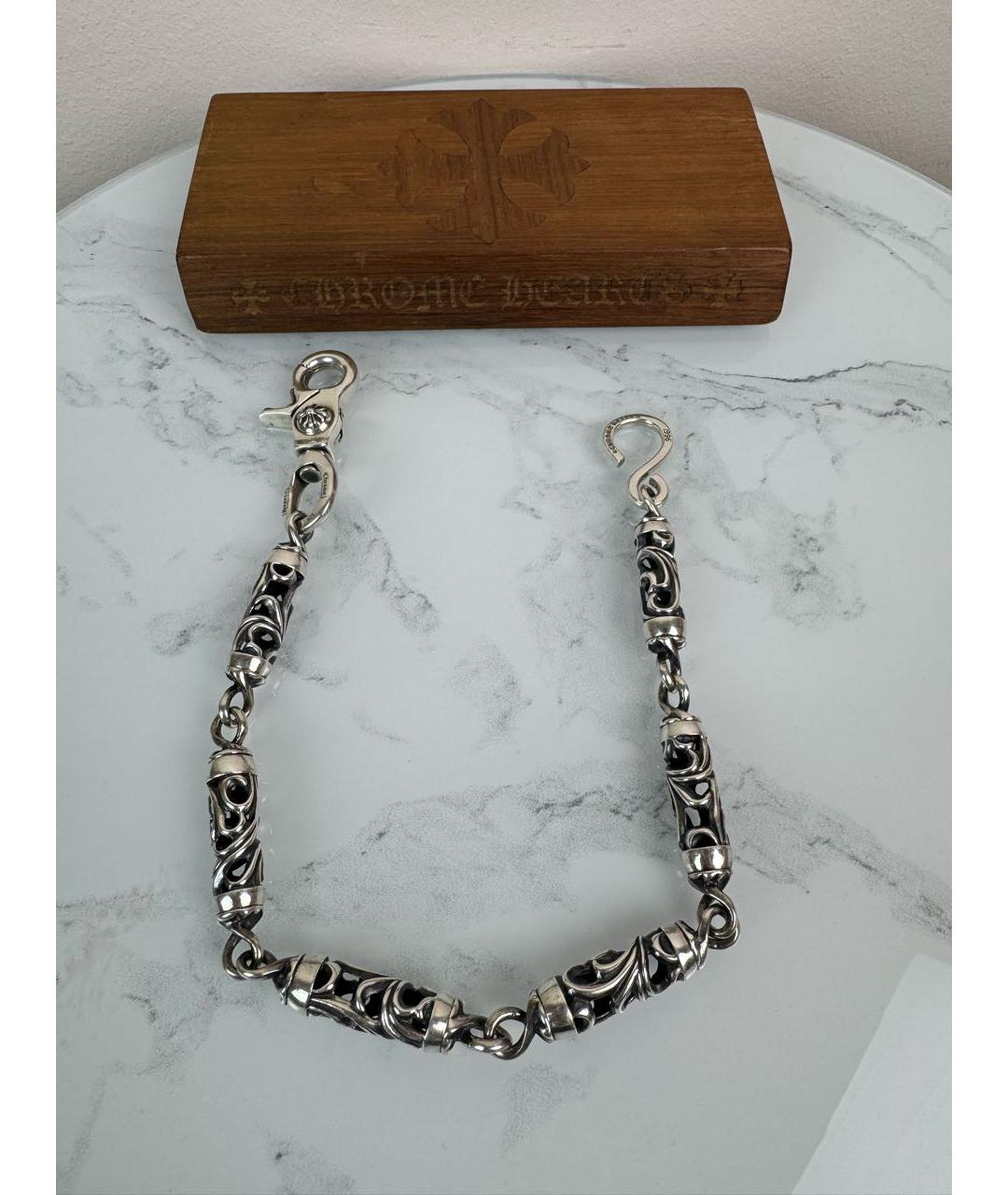 CHROME HEARTS Серебряная серебряная цепочка/подвеска, фото 2