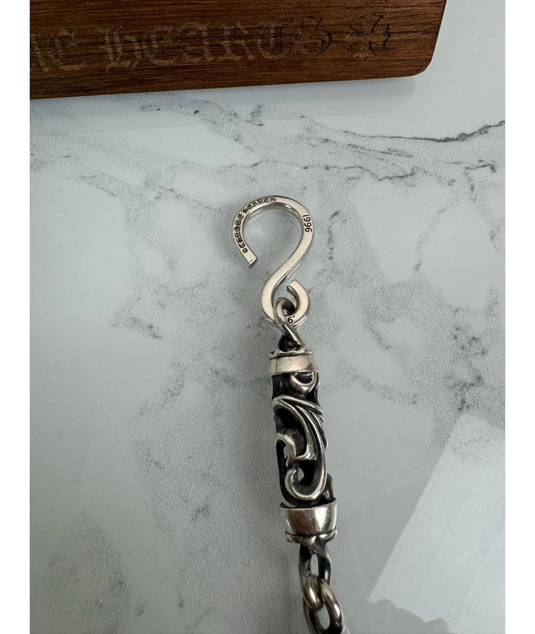 CHROME HEARTS Серебряная серебряная цепочка/подвеска, фото 5