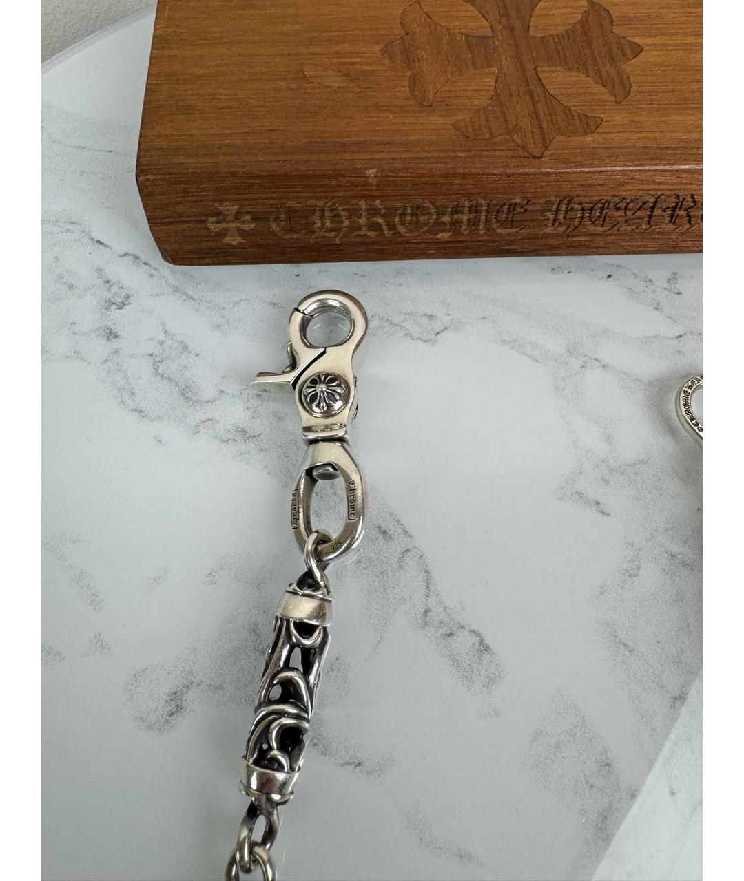 CHROME HEARTS Серебряная серебряная цепочка/подвеска, фото 3