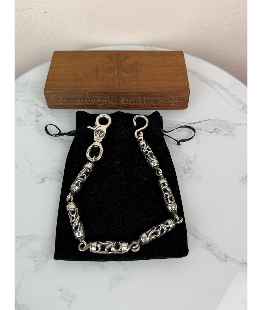 CHROME HEARTS Серебряная серебряная цепочка/подвеска, фото 6