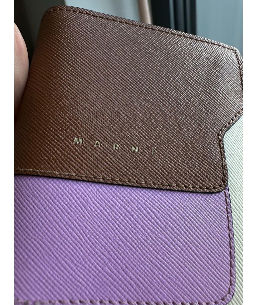 MARNI Мульти кожаный кошелек, фото 6