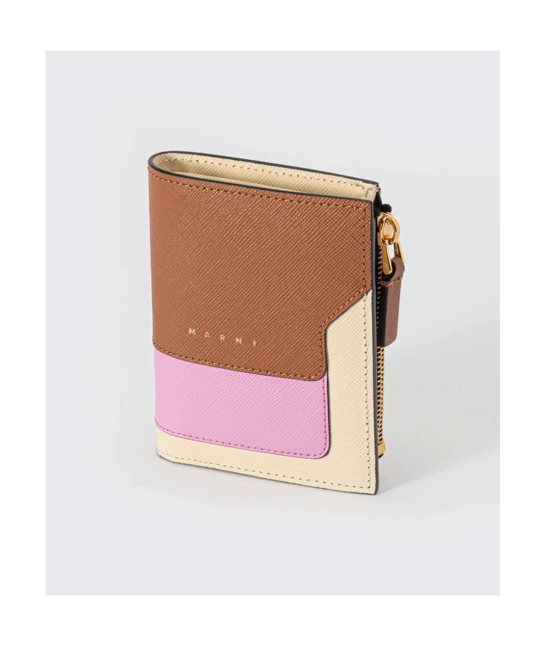 MARNI Мульти кожаный кошелек, фото 7