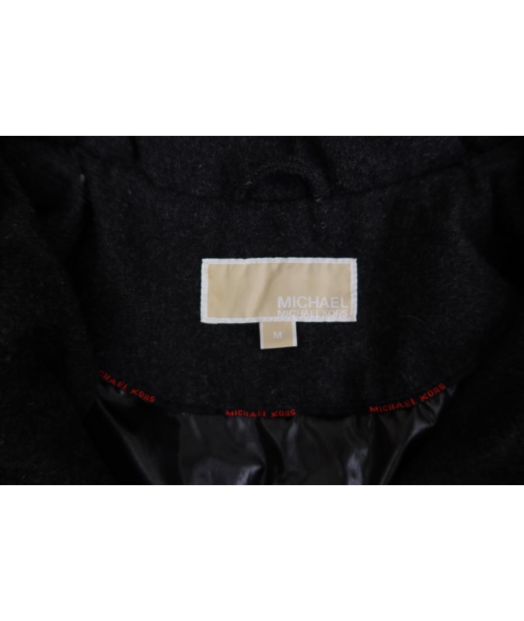 MICHAEL MICHAEL KORS Серый шерстяной пуховик, фото 4