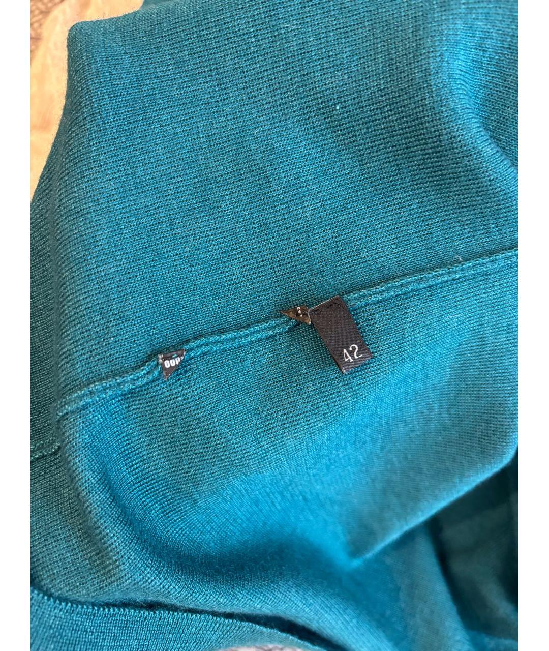 PRADA Зеленый кашемировый кардиган, фото 4