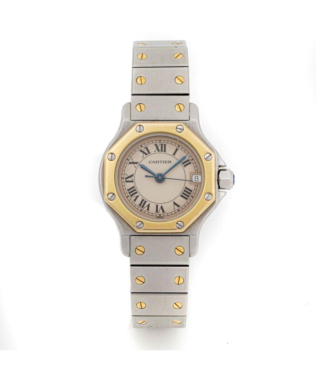 CARTIER Мульти часы из желтого золота, фото 9