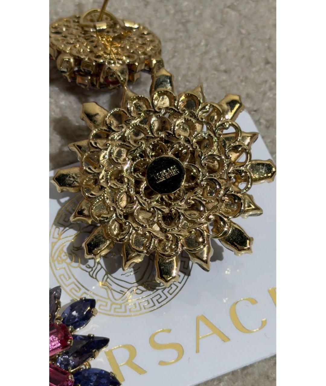 VERSACE Мульти металлические серьги, фото 2