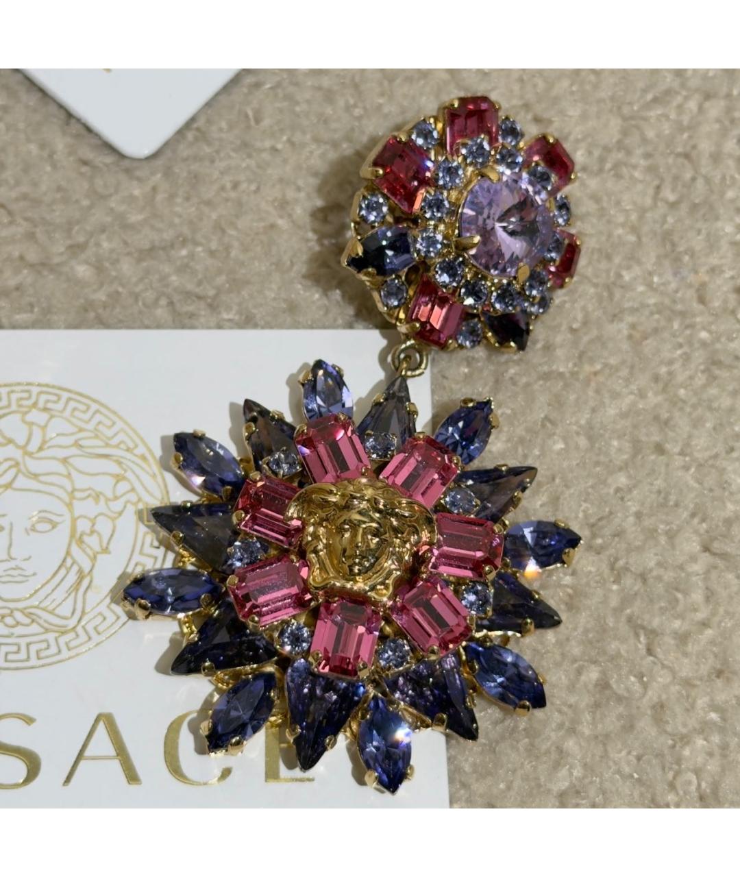 VERSACE Мульти металлические серьги, фото 6