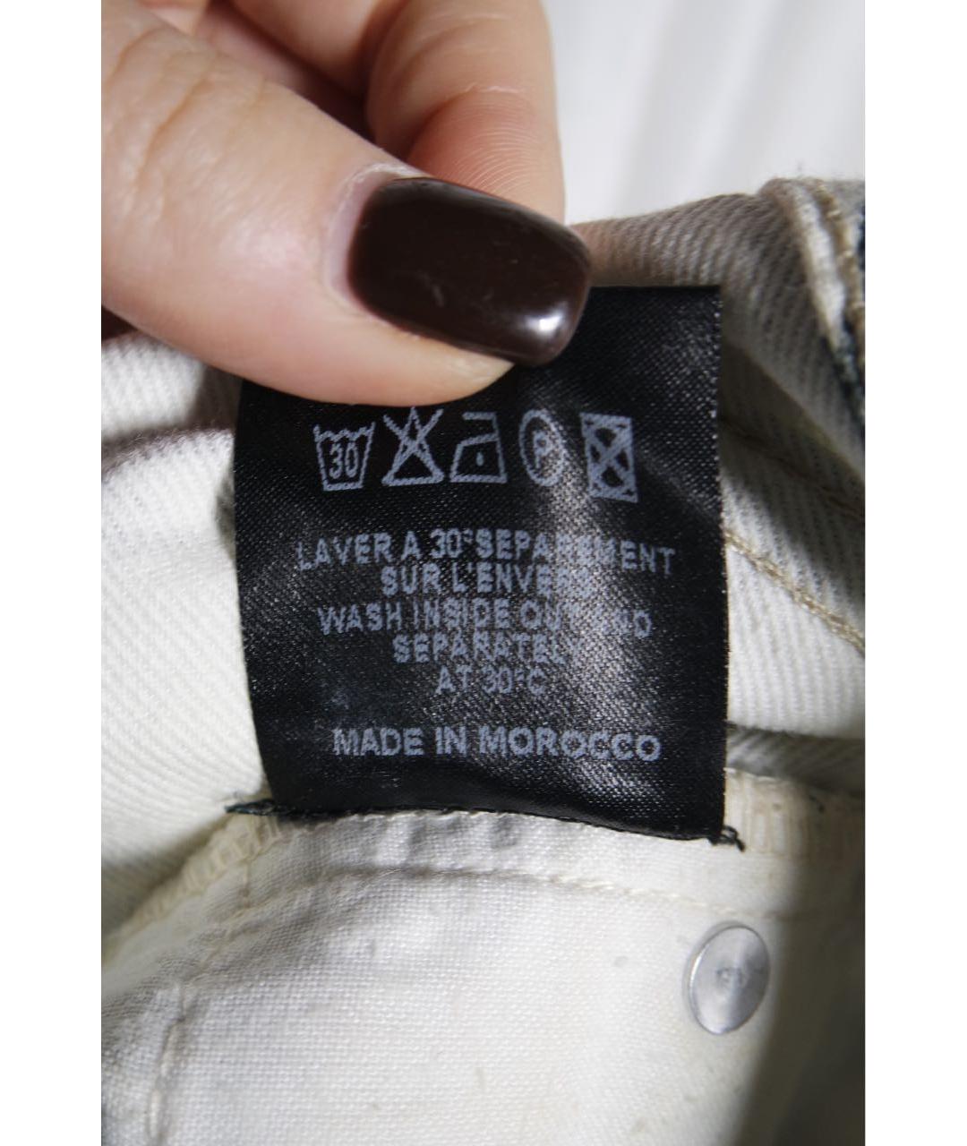 ISABEL MARANT ETOILE Белые хлопковые шорты, фото 6