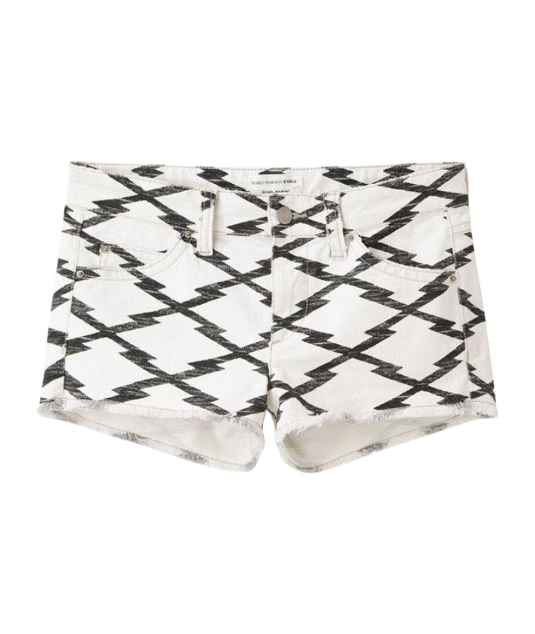 ISABEL MARANT ETOILE Белые хлопковые шорты, фото 1