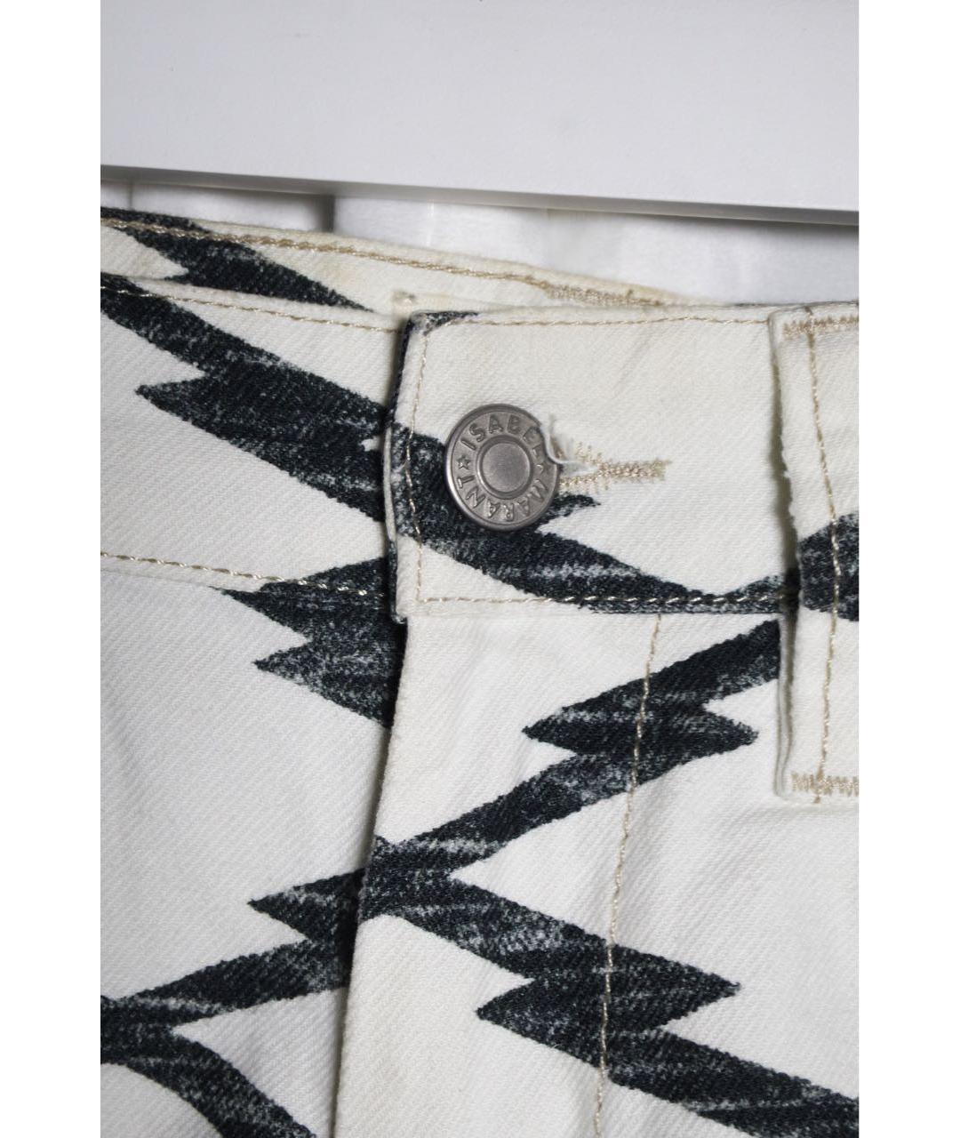 ISABEL MARANT ETOILE Белые хлопковые шорты, фото 7