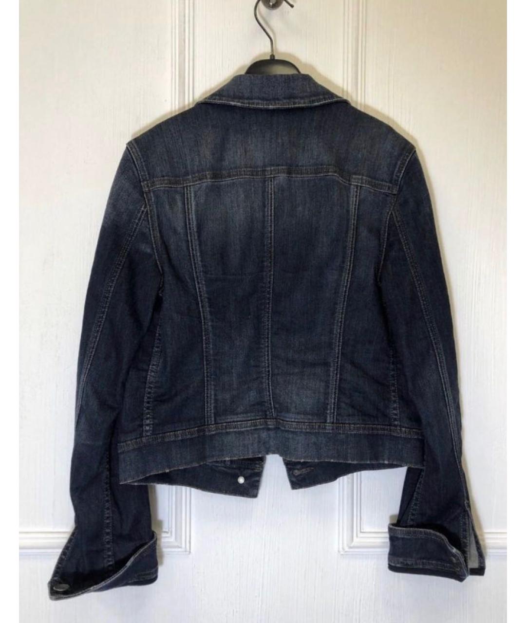 DOLCE&GABBANA Голубая хлопковая куртка, фото 7