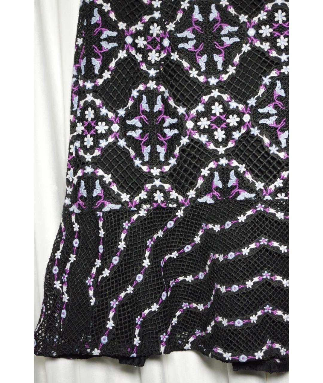 SANDRO Черная полиэстеровая юбка мини, фото 6