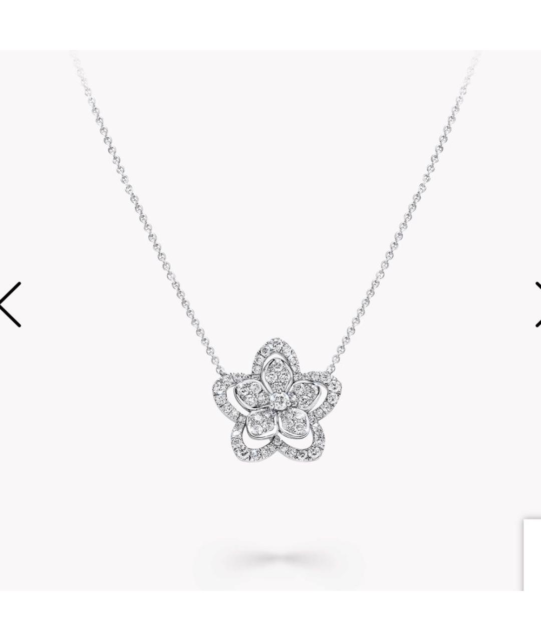 GRAFF Серебряное колье из белого золота, фото 4