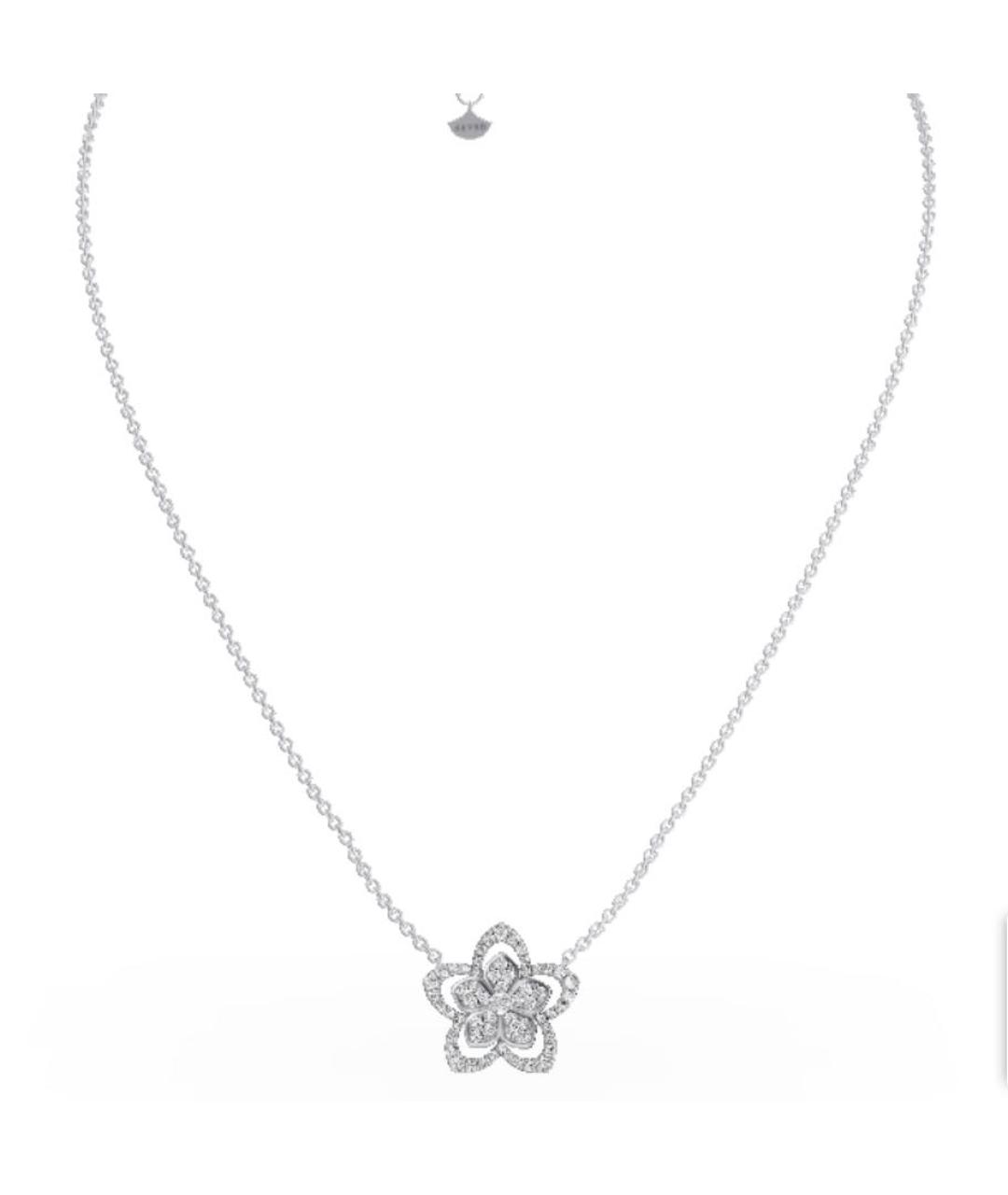 GRAFF Серебряное колье из белого золота, фото 3