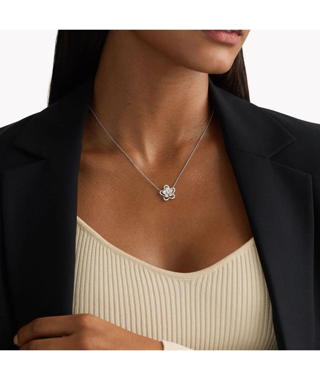 GRAFF Серебряное колье из белого золота, фото 2