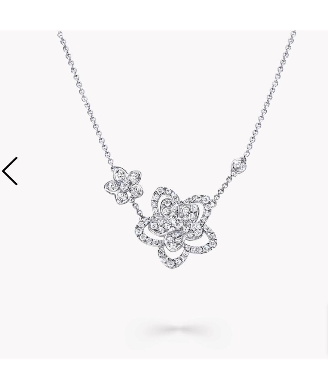 GRAFF Серебряное колье из белого золота, фото 4