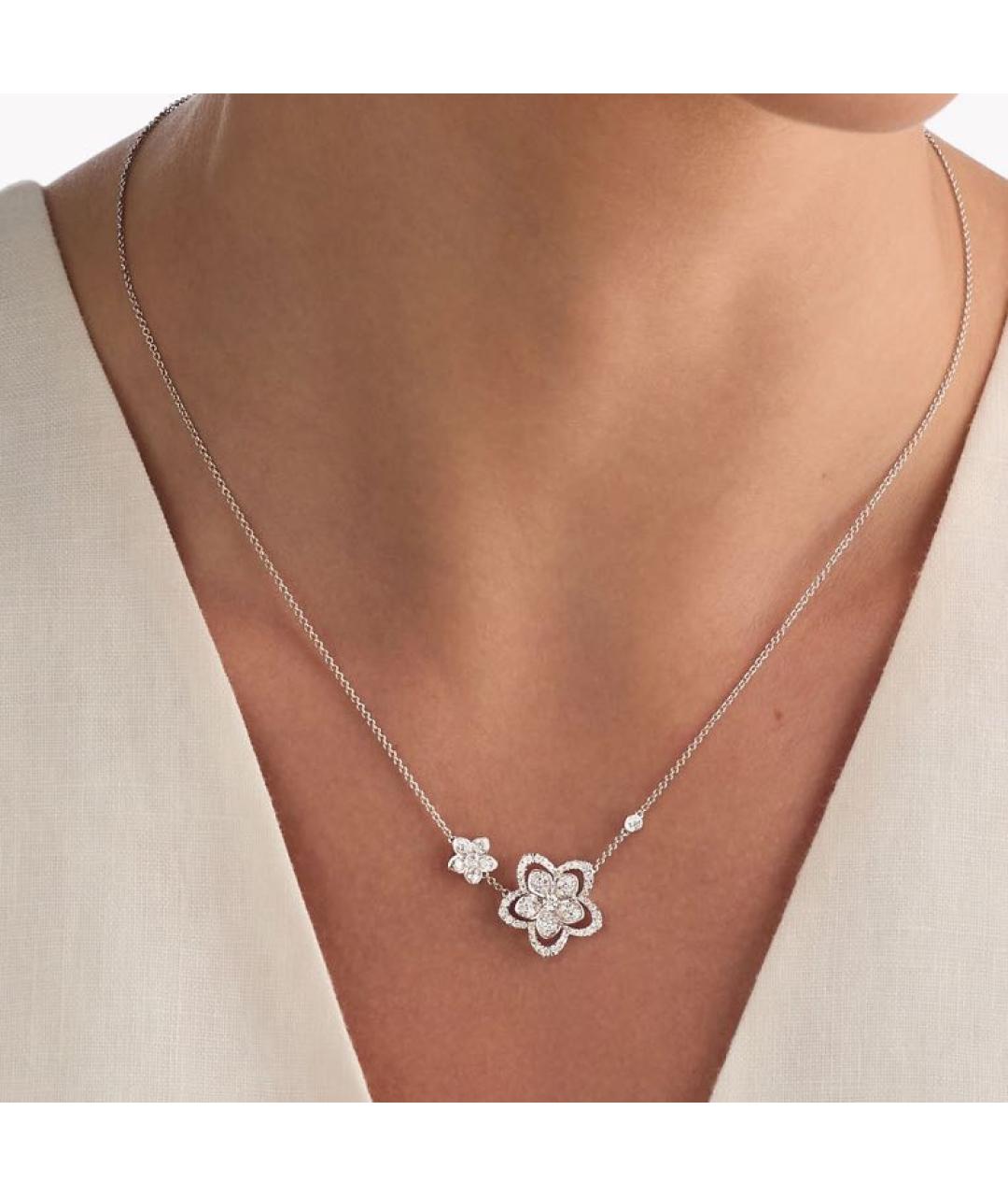 GRAFF Серебряное колье из белого золота, фото 2