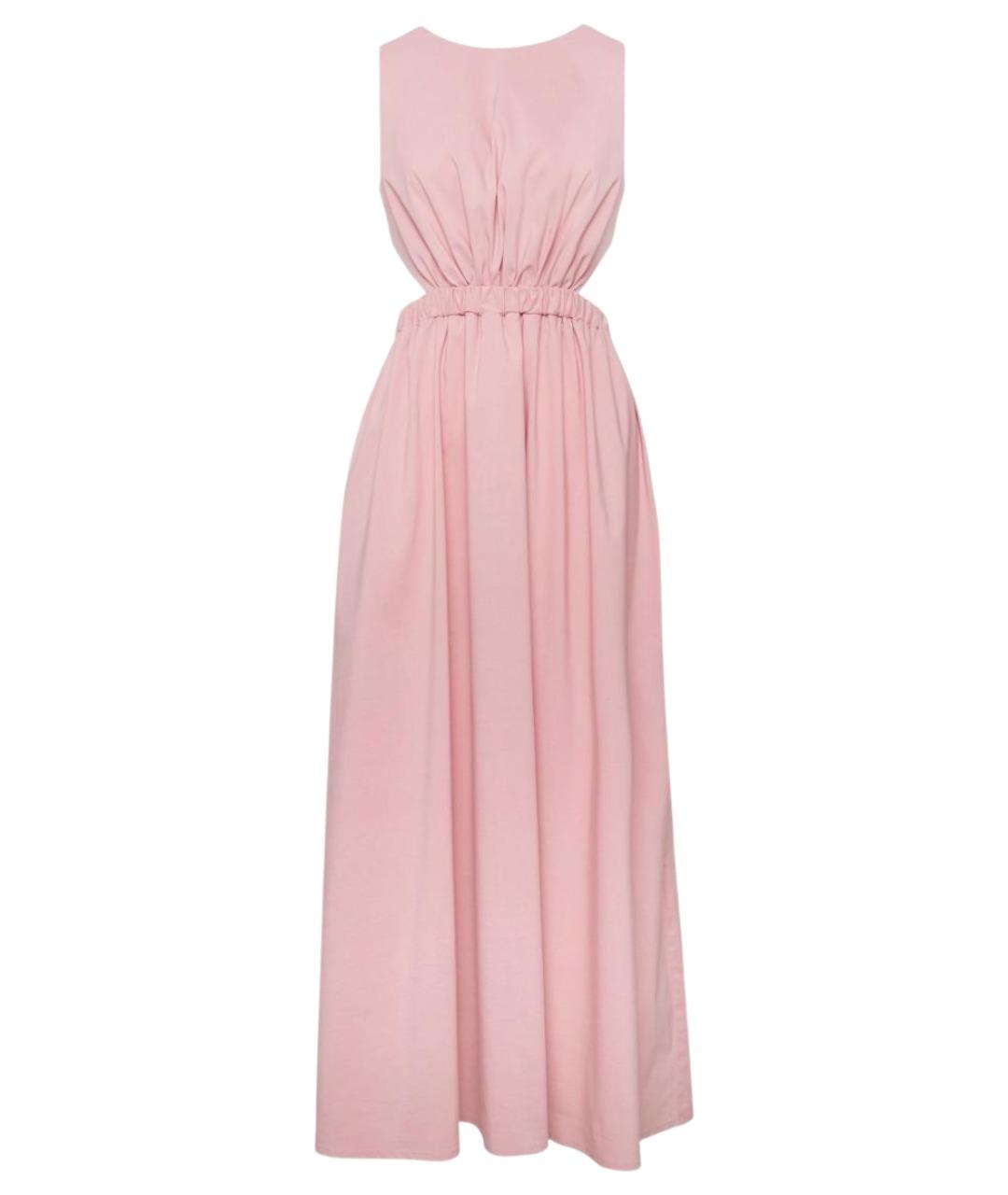 12 STOREEZ Коралловое хлопковое коктейльное платье, фото 1