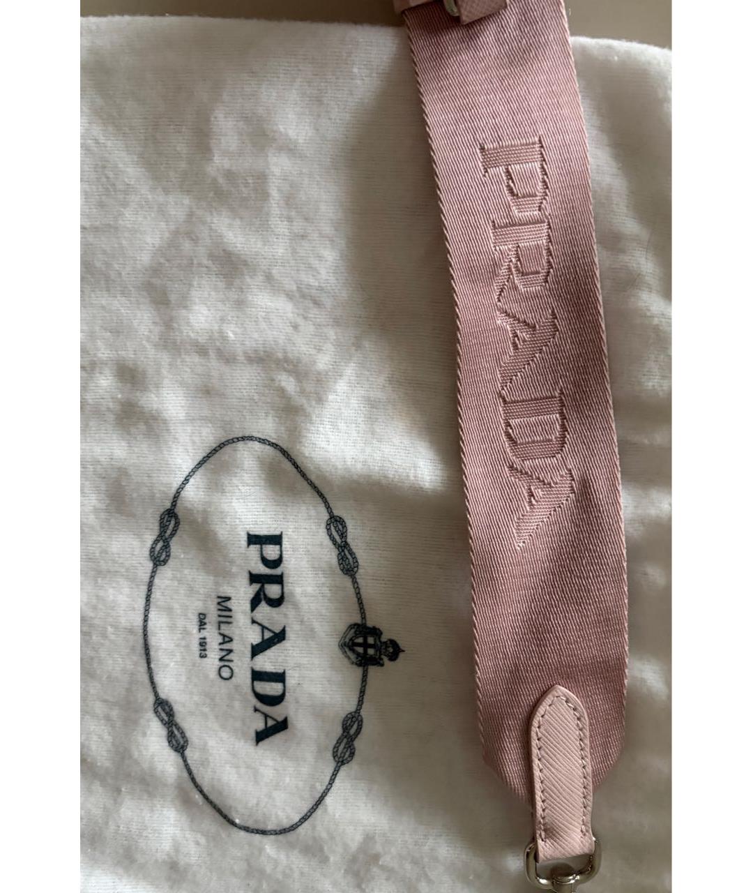 PRADA Розовая сумка через плечо, фото 2