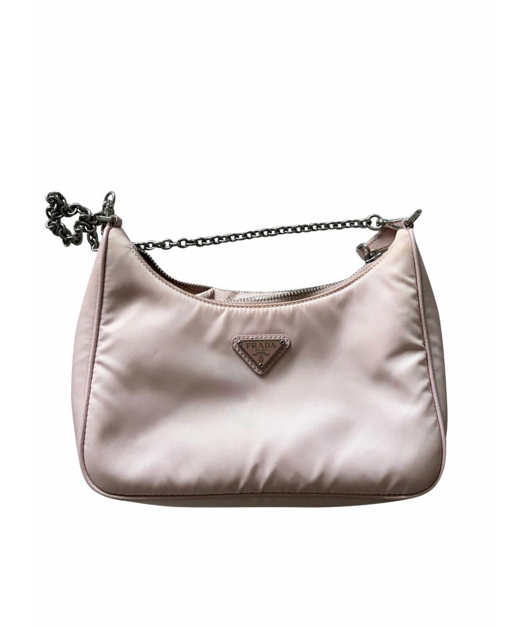 PRADA Розовая сумка через плечо, фото 1
