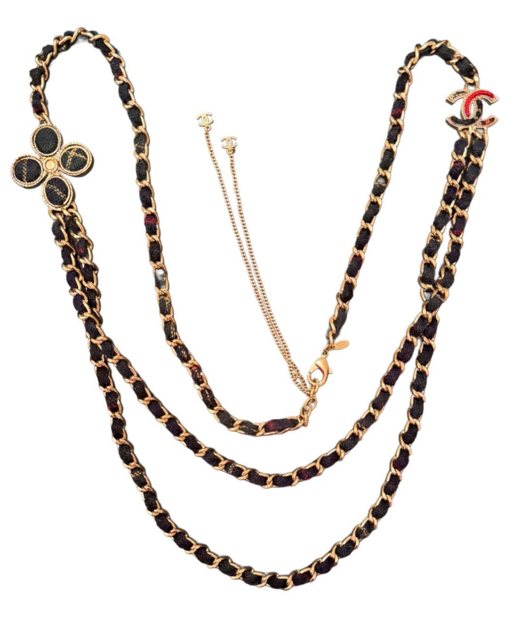 CHANEL Мульти металлическое колье, фото 5