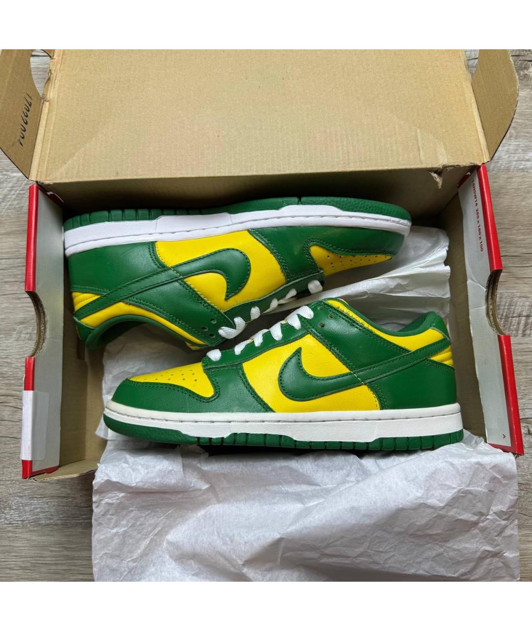 NIKE Мульти кожаные кроссовки, фото 8