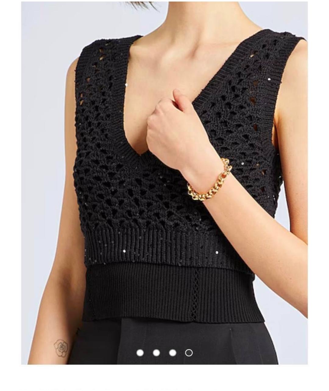 BRUNELLO CUCINELLI Черная хлопковая жилетка, фото 2