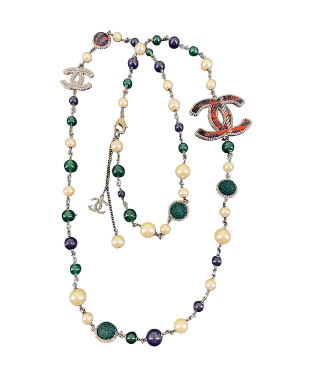 CHANEL Мульти металлическое колье, фото 4