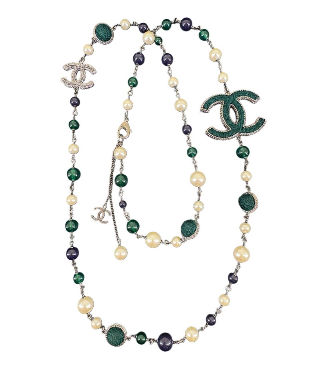 CHANEL Мульти металлическое колье, фото 3