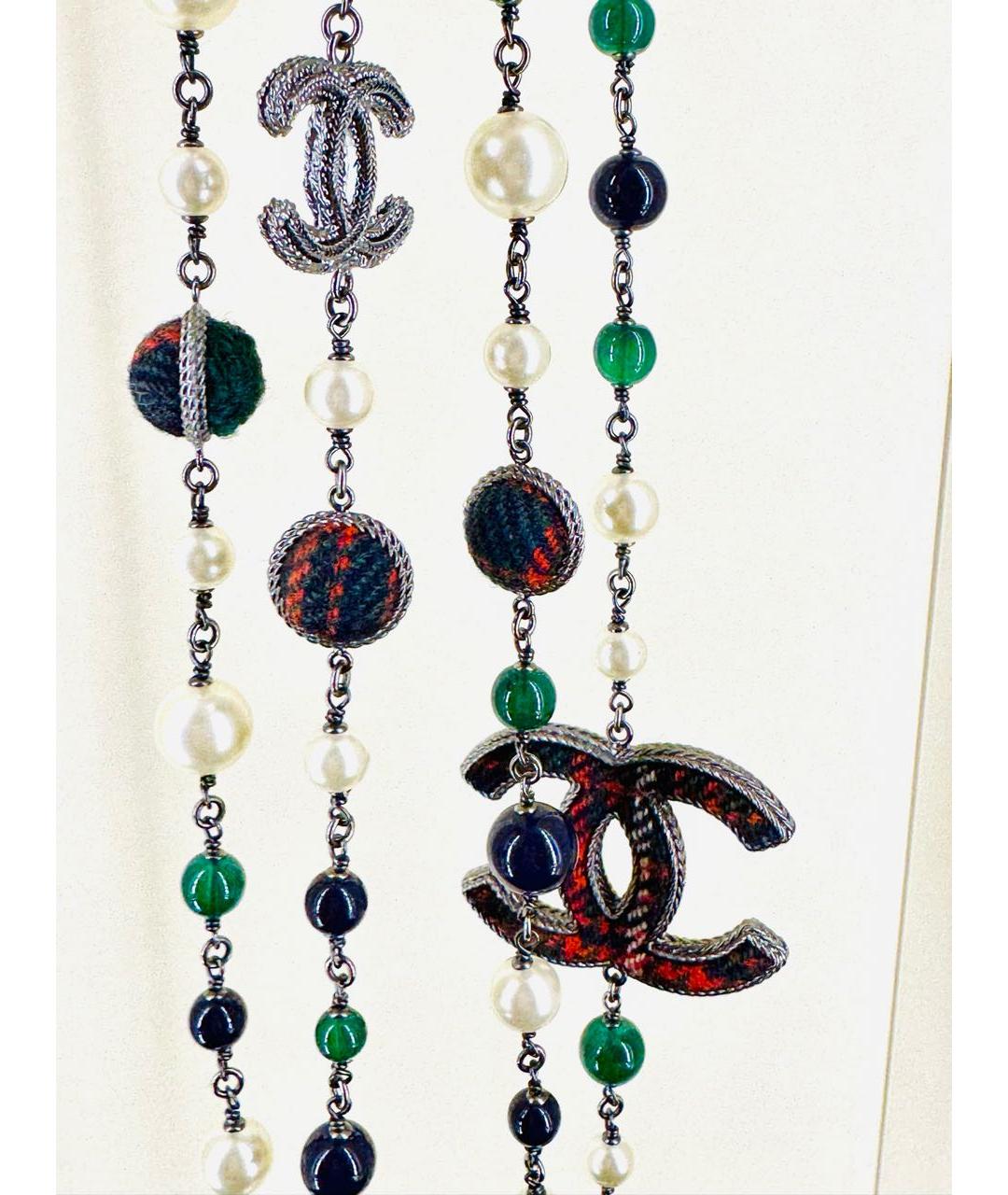 CHANEL Мульти металлическое колье, фото 2