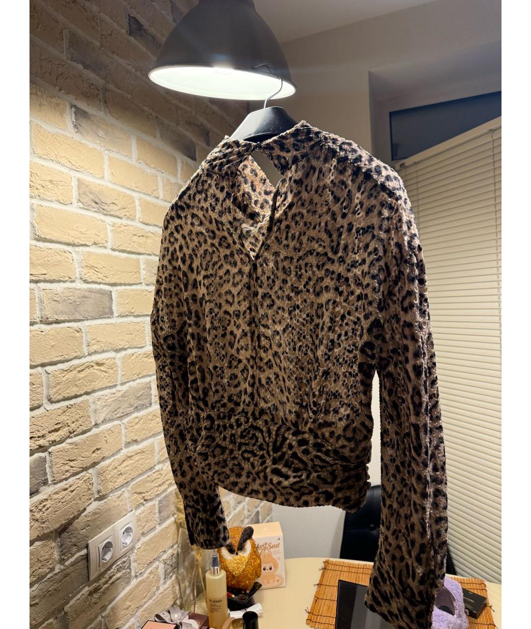 IRO Коричневая полиэстеровая блузы, фото 4