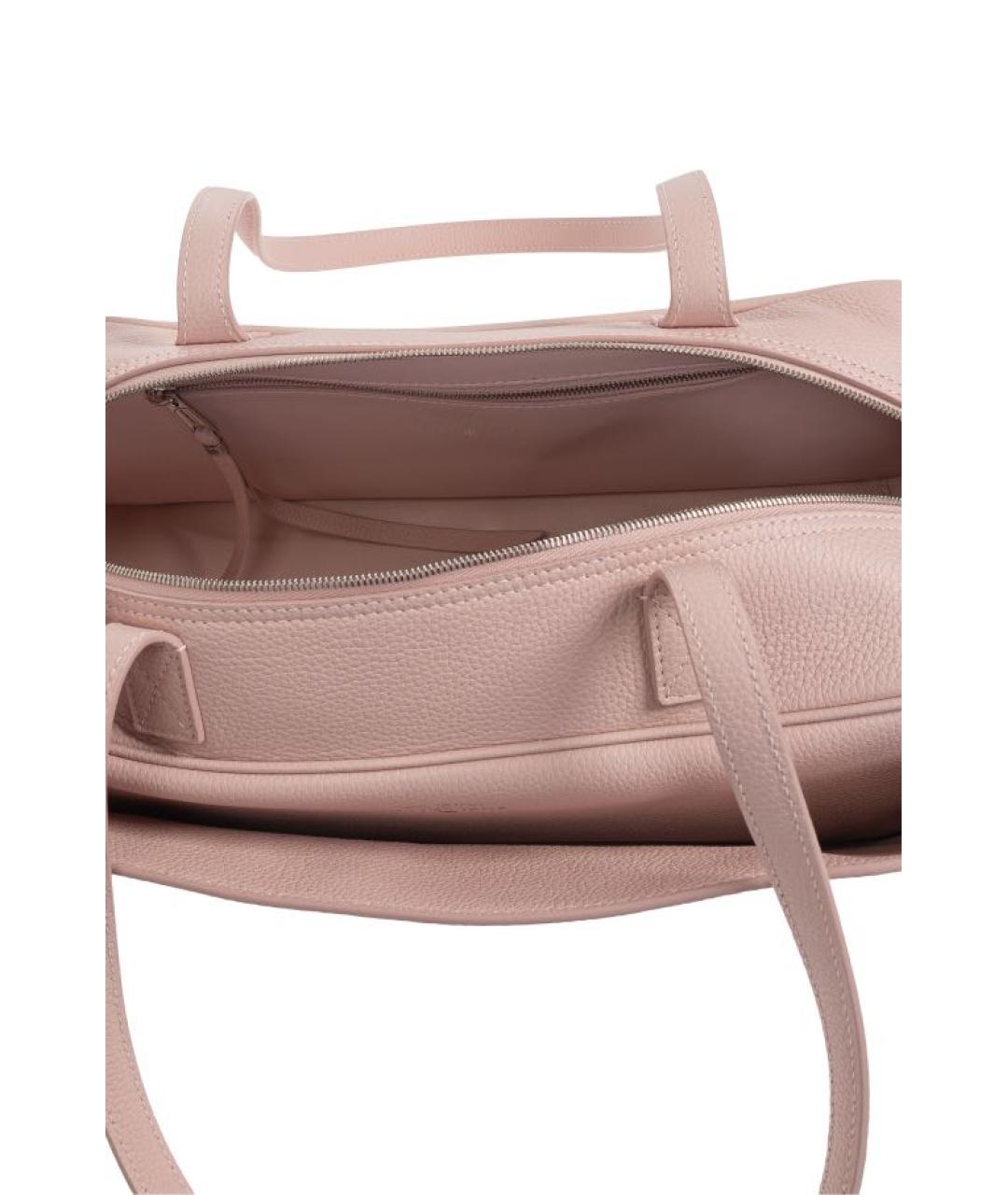 BALENCIAGA Бежевая кожаная сумка тоут, фото 4