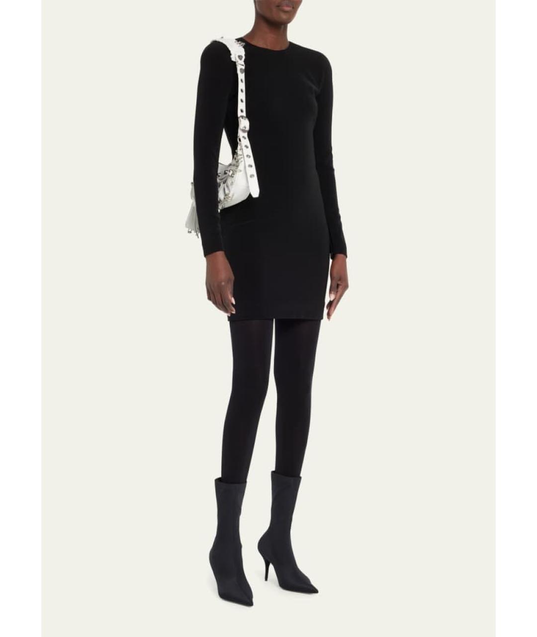 BALENCIAGA Белая кожаная сумка тоут, фото 3