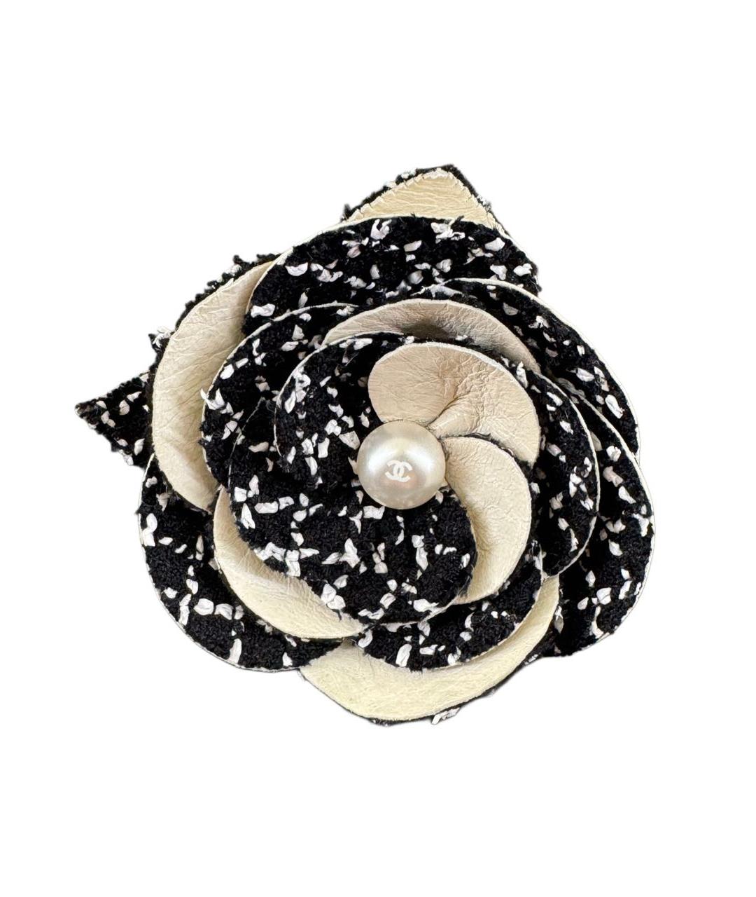 CHANEL Мульти кожаная булавка / брошь, фото 4