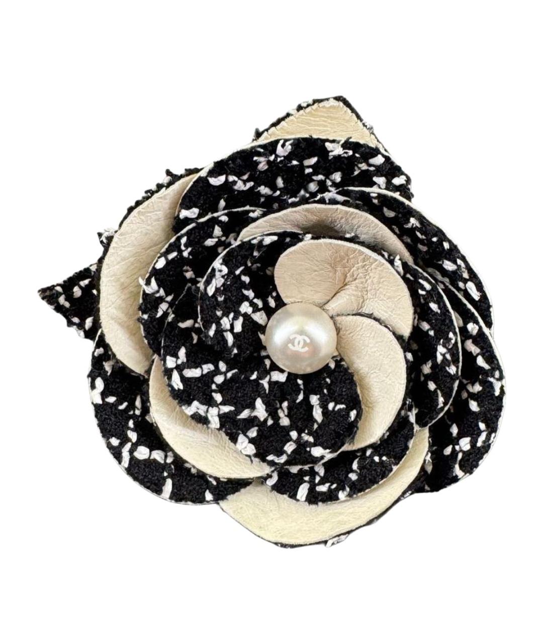 CHANEL Мульти кожаная булавка / брошь, фото 1