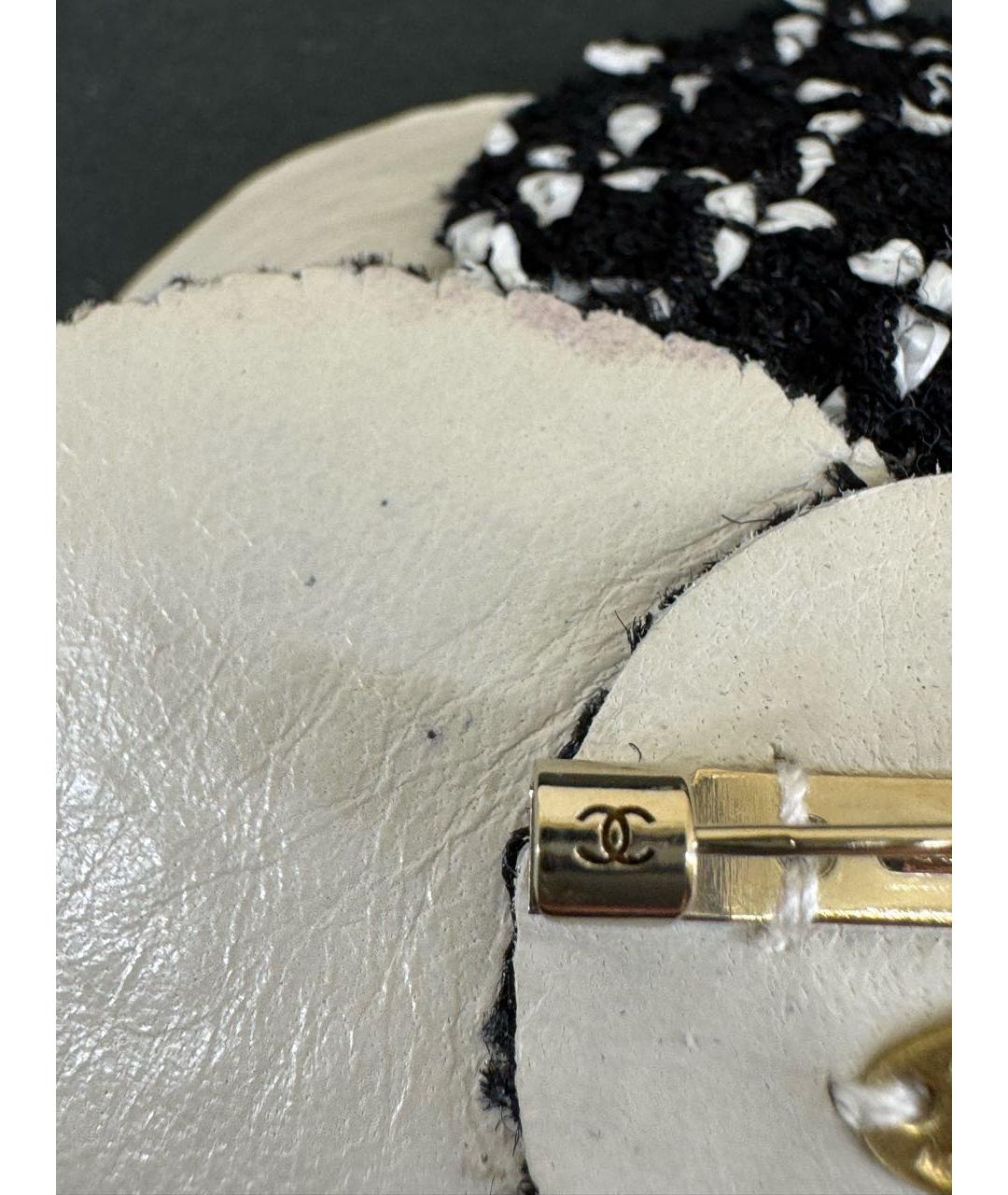 CHANEL Мульти кожаная булавка / брошь, фото 3