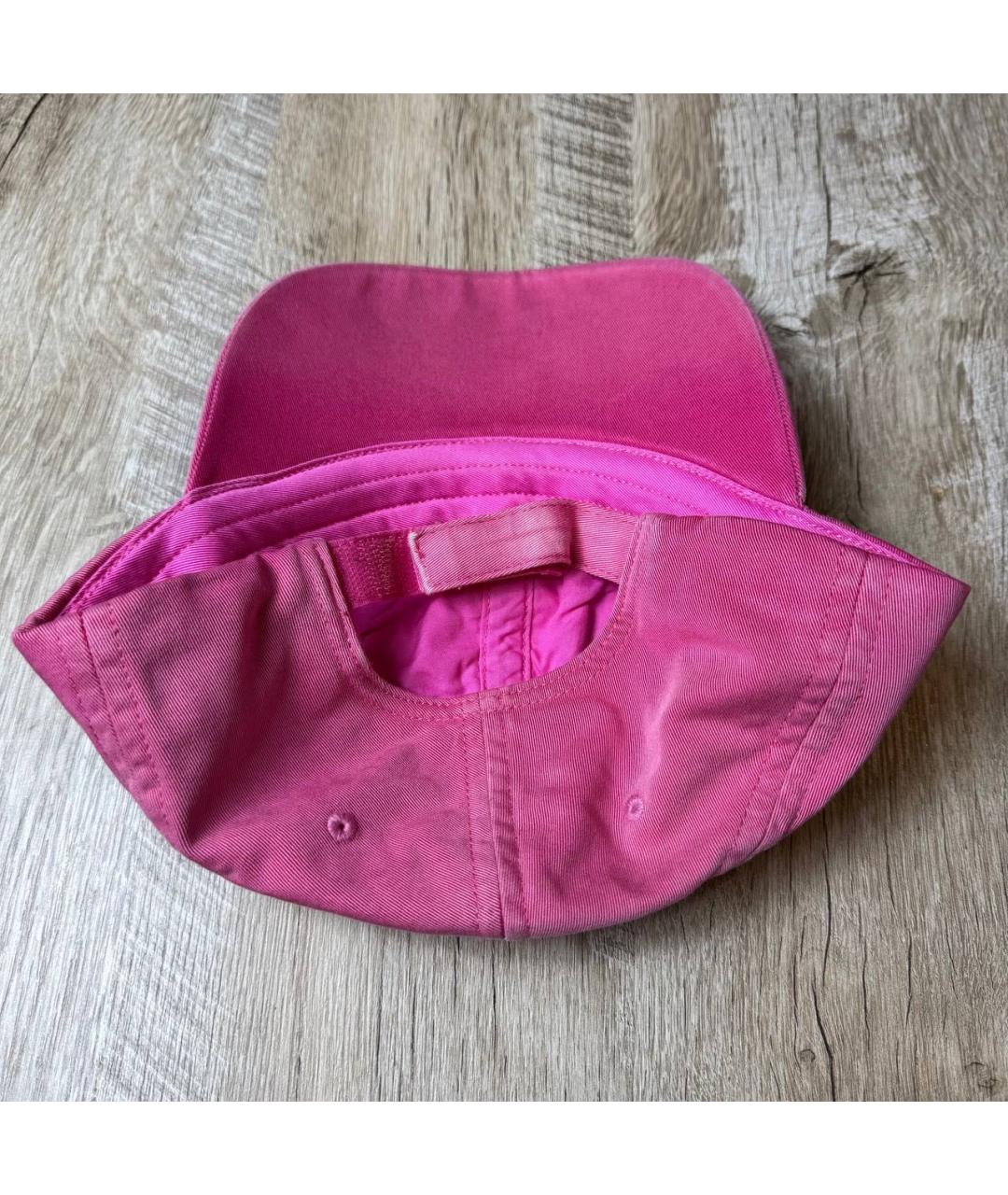 BALENCIAGA Розовая хлопковая кепка/бейсболка, фото 6