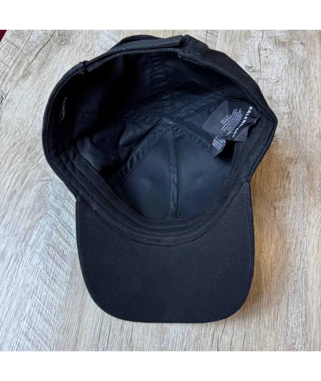 BALENCIAGA Черная хлопковая кепка/бейсболка, фото 5