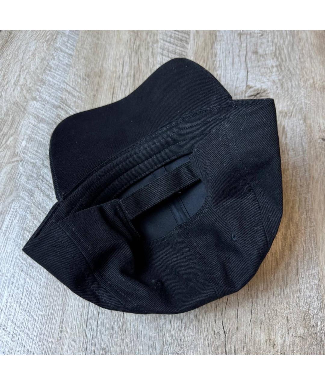 BALENCIAGA Черная хлопковая кепка/бейсболка, фото 3