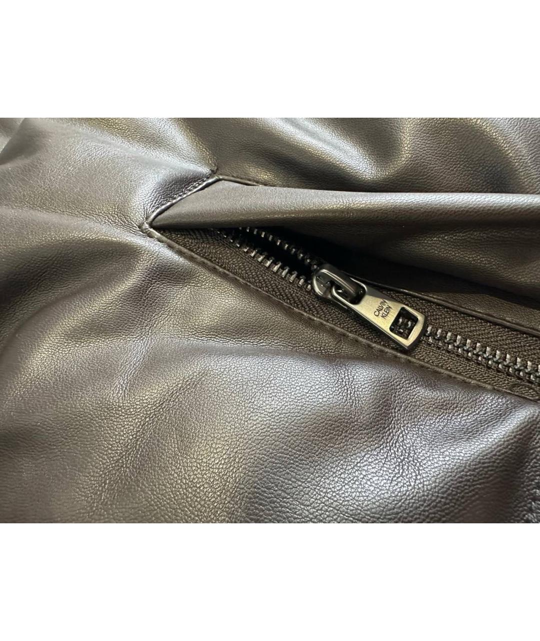 CALVIN KLEIN Коричневая куртка, фото 6