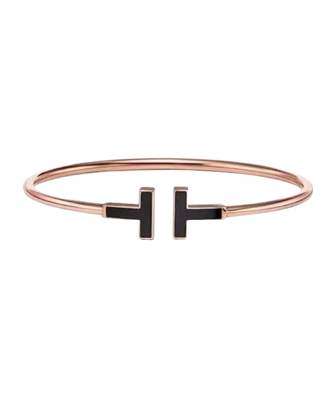 TIFFANY&CO Черный браслет из розового золота, фото 1