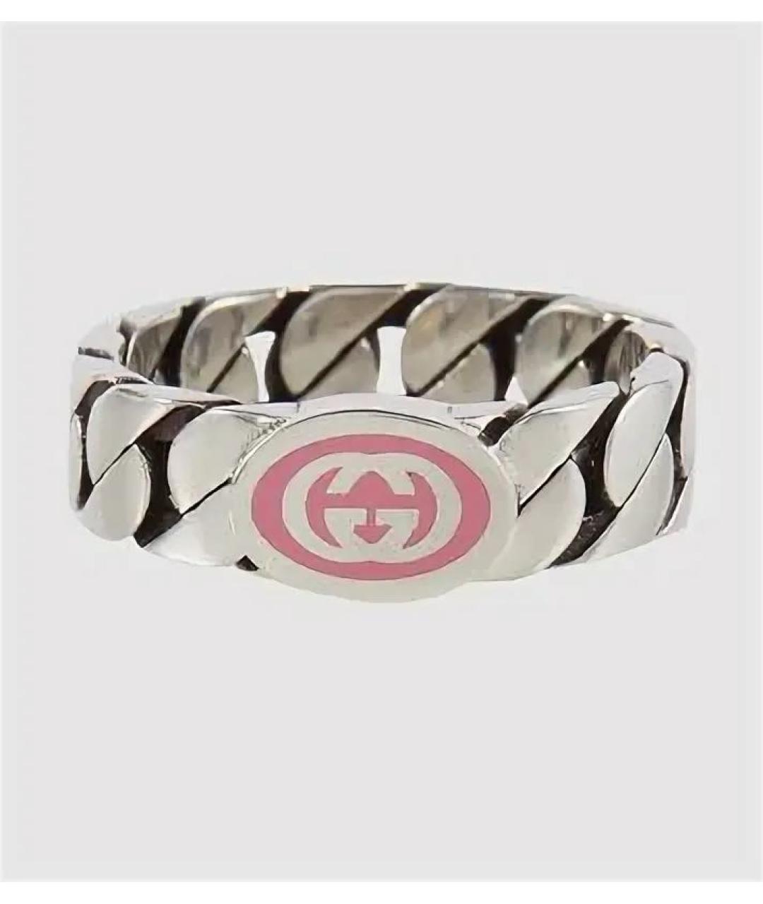 GUCCI Серебряное серебряное кольцо, фото 2