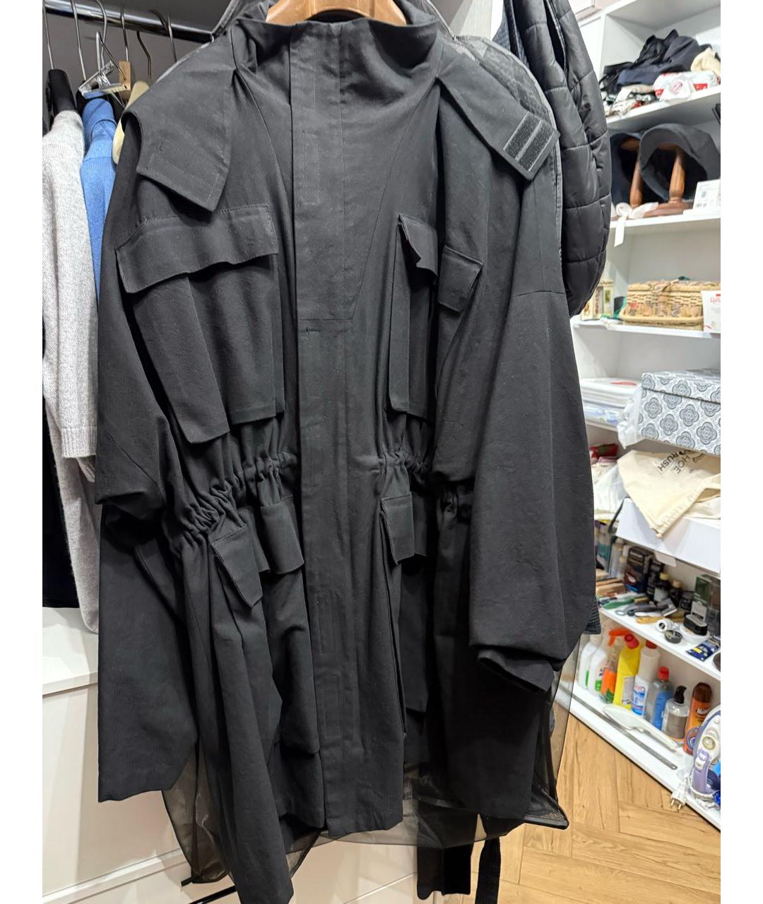 RAEY Черная хлопковая парка, фото 9