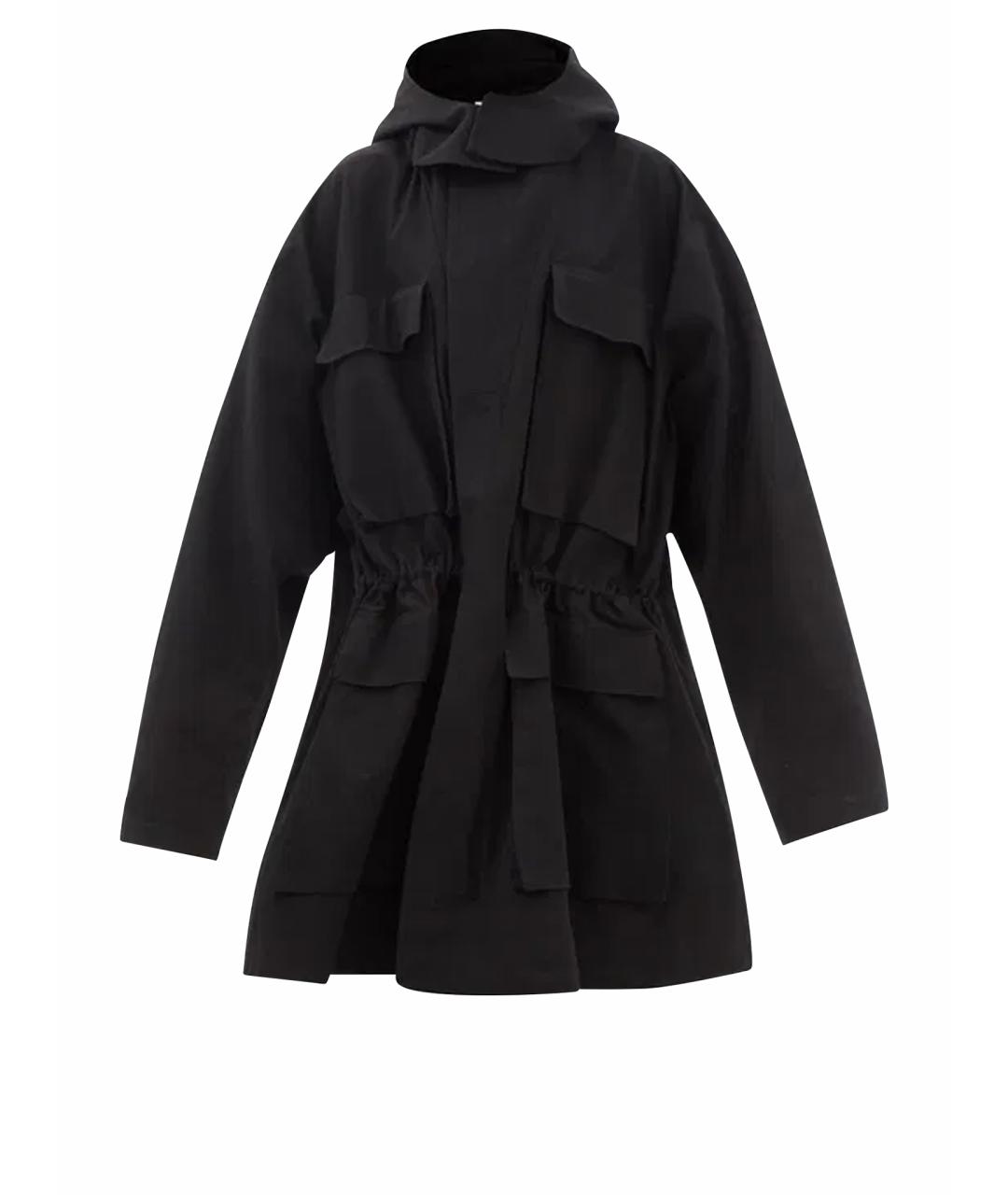 RAEY Черная хлопковая парка, фото 1