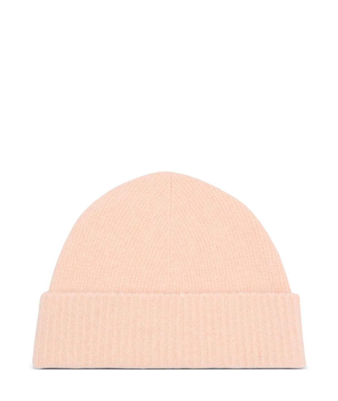 Ami Paris Коралловая шерстяная шапка, фото 2