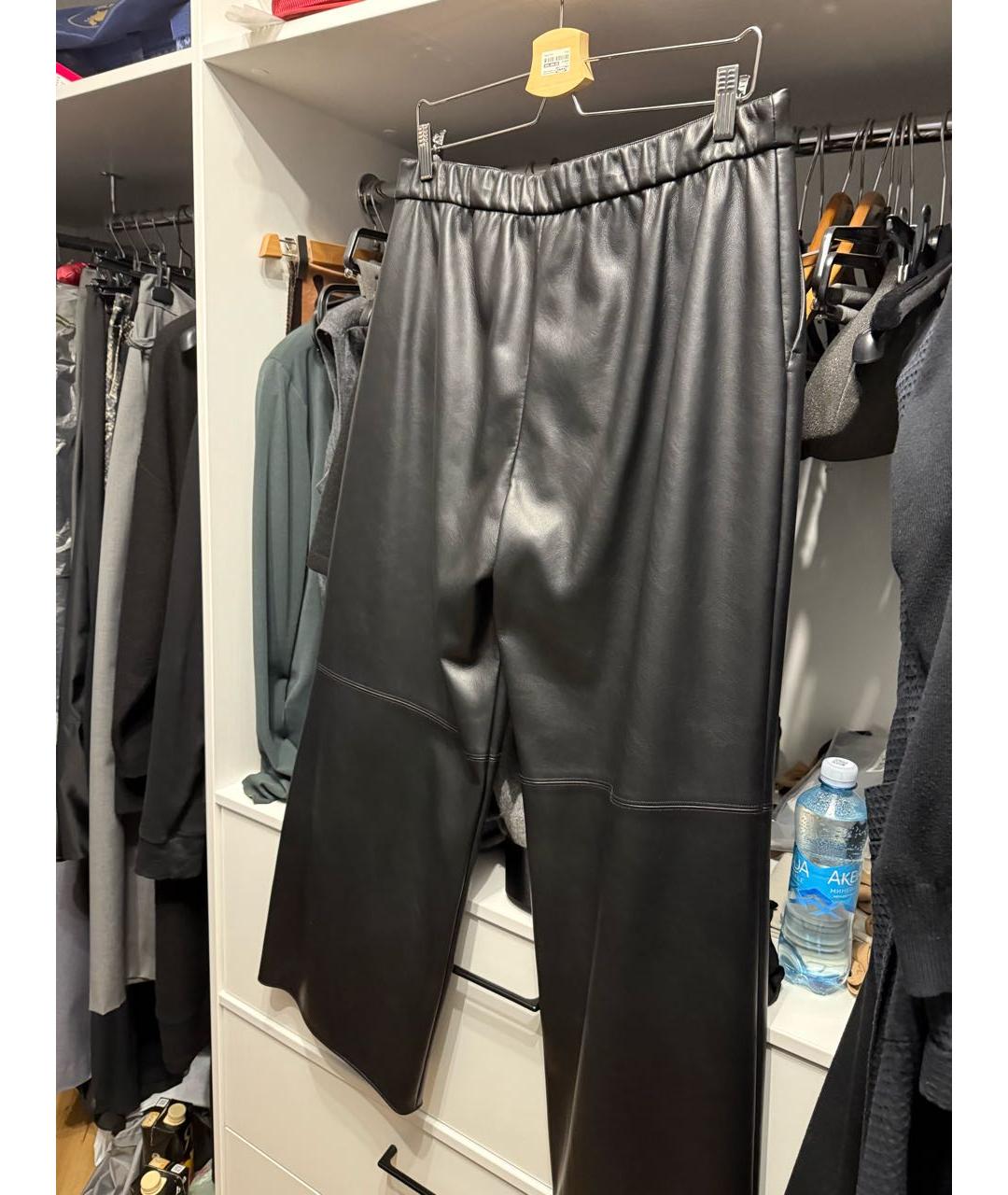 'S MAX MARA Черные брюки широкие, фото 2