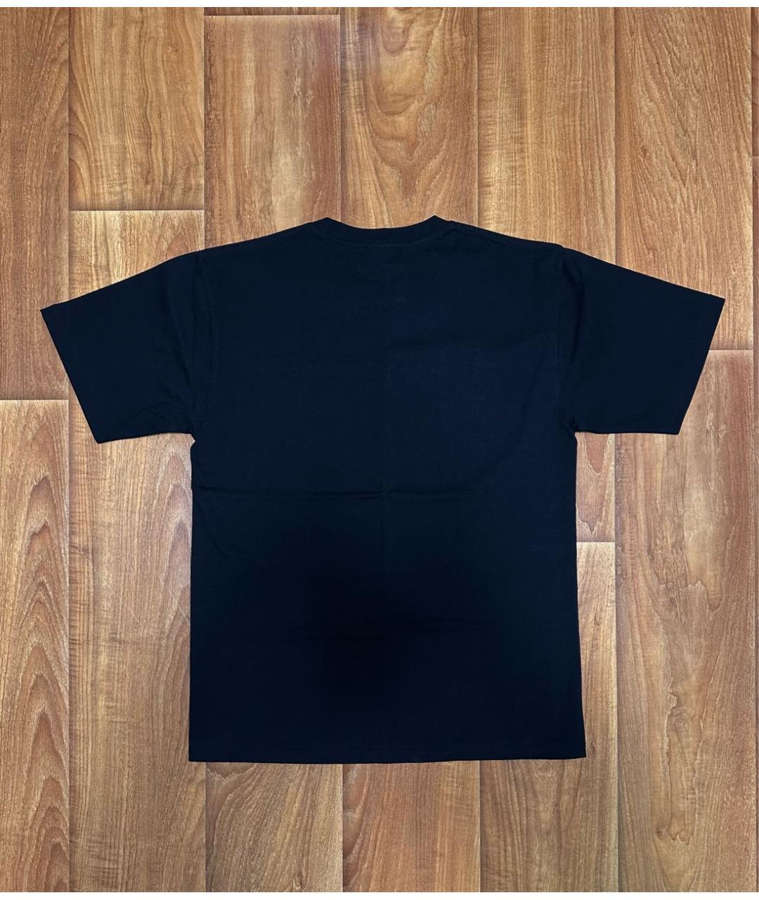 BAPE Черная хлопковая футболка, фото 2