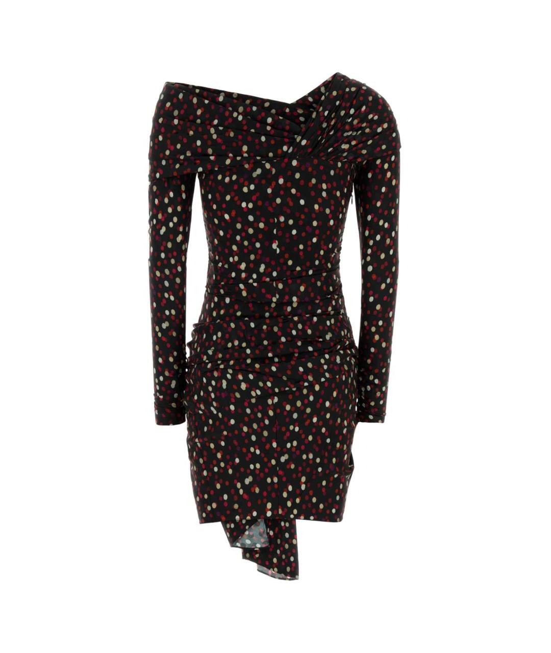 ISABEL MARANT Мульти шелковое коктейльное платье, фото 2