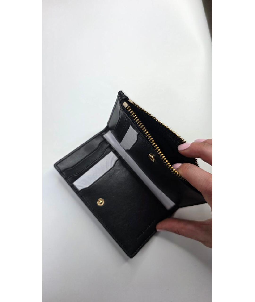 MARC JACOBS Черная кожаная визитница, фото 3