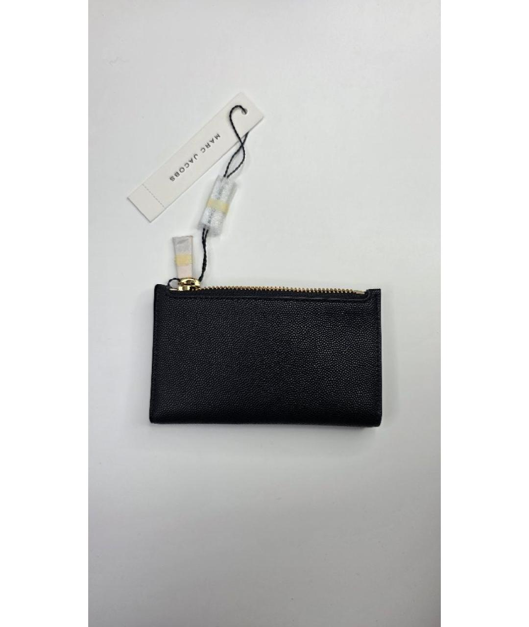 MARC JACOBS Черная кожаная визитница, фото 2